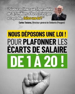 Encadrer les écarts de salaire : notre proposition de loi