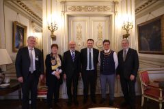 Réunion du groupe d'amitié France - Irlande à l'Assemblée nationale