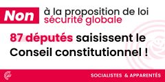 Proposition de loi Sécurité Globale : recours devant le Conseil constitutionnel