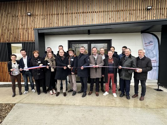 Inauguration du Centre international de recherche - innovation (IFIP) à Romillé