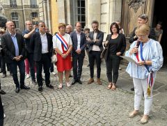 Rassemblement contre toutes les violences à Rennes