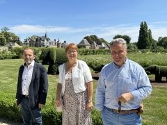 Visite du Domaine de la Bourbansais à Pleugueneuc