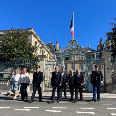 Cérémonie d'installation du nouveau Préfet à Rennes