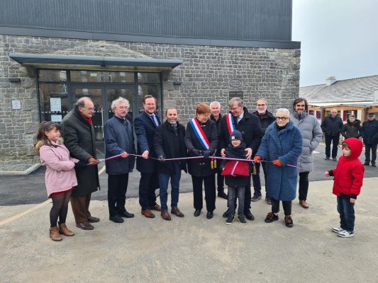 Meillac : inauguration du foyer rural et de la salle de sports