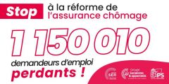 Pour le retrait de la réforme de l'assurance chômage