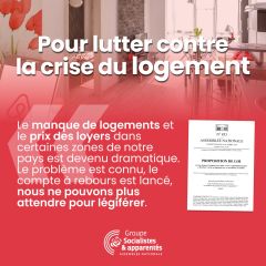 Proposition de loi pour lutter contre la crise du logement