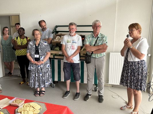 Inauguration de l'antenne du Secours populaire à Villejean