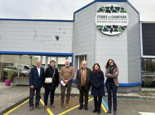 Visite d'Études et Chantiers Bretagne Pays de la Loire à Vezin-le-Coquet