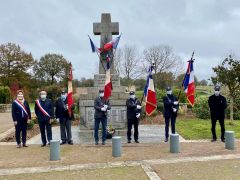 Commémoration du 102e anniversaire de l’Armistice à Landujan