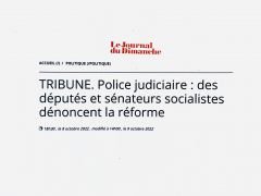 Réforme de la police judiciaire