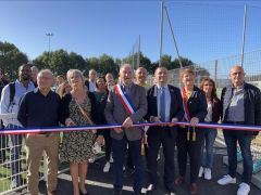 Inauguration de terrains de football synthétiques à Gévezé