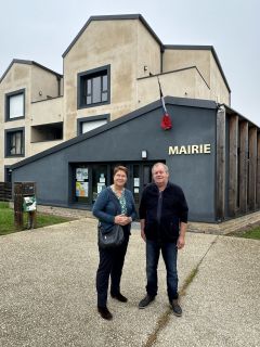 Langan : rencontre avec M. le Maire