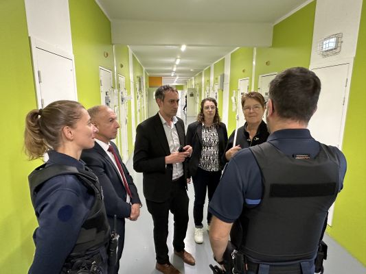 Visite du centre pénitentiaire de Rennes Vezin-le-Coquet