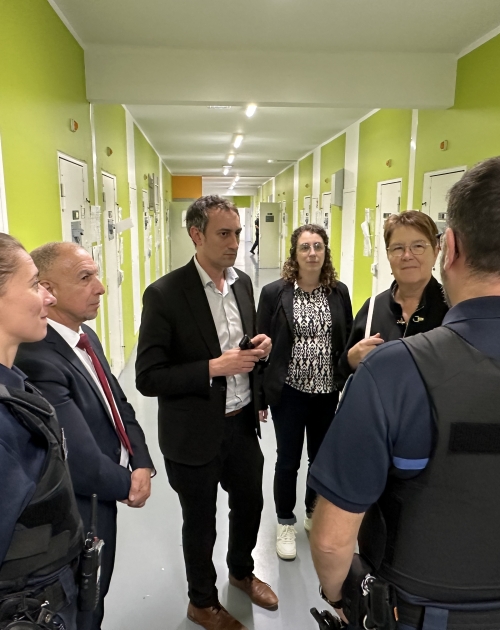 Visite du centre pénitentiaire de Rennes Vezin-le-Coquet