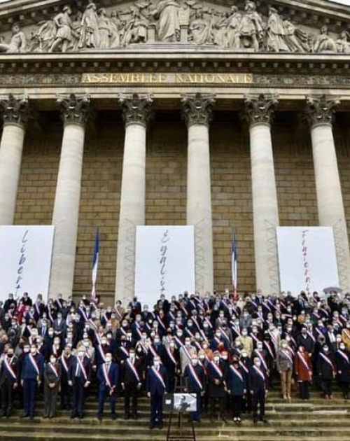 Hommage à Samuel Paty