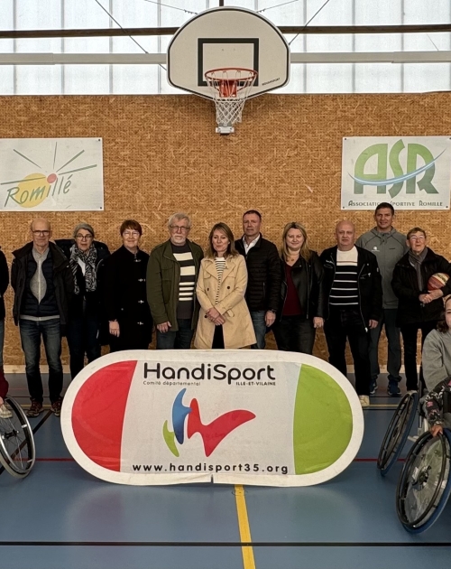 Journée Nationale du Sport et Handicap à Romillé