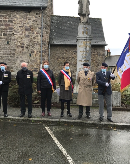 Commémoration de l’Armistice du 11 novembre 1918 à Breteil