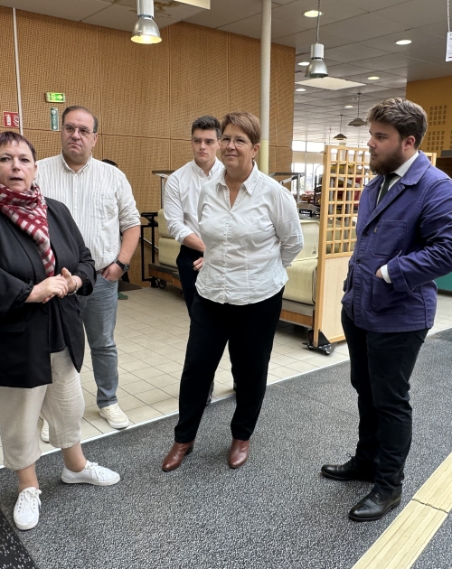 Visite d'un restaurant universitaire à Villejean (Rennes)